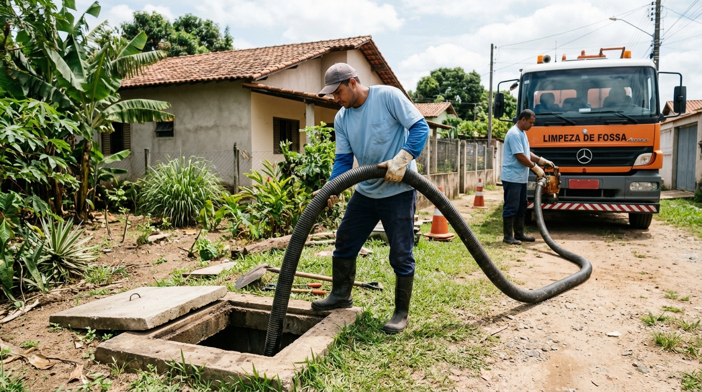 Desentupimento de Fossa em Indaiatuba‑SP