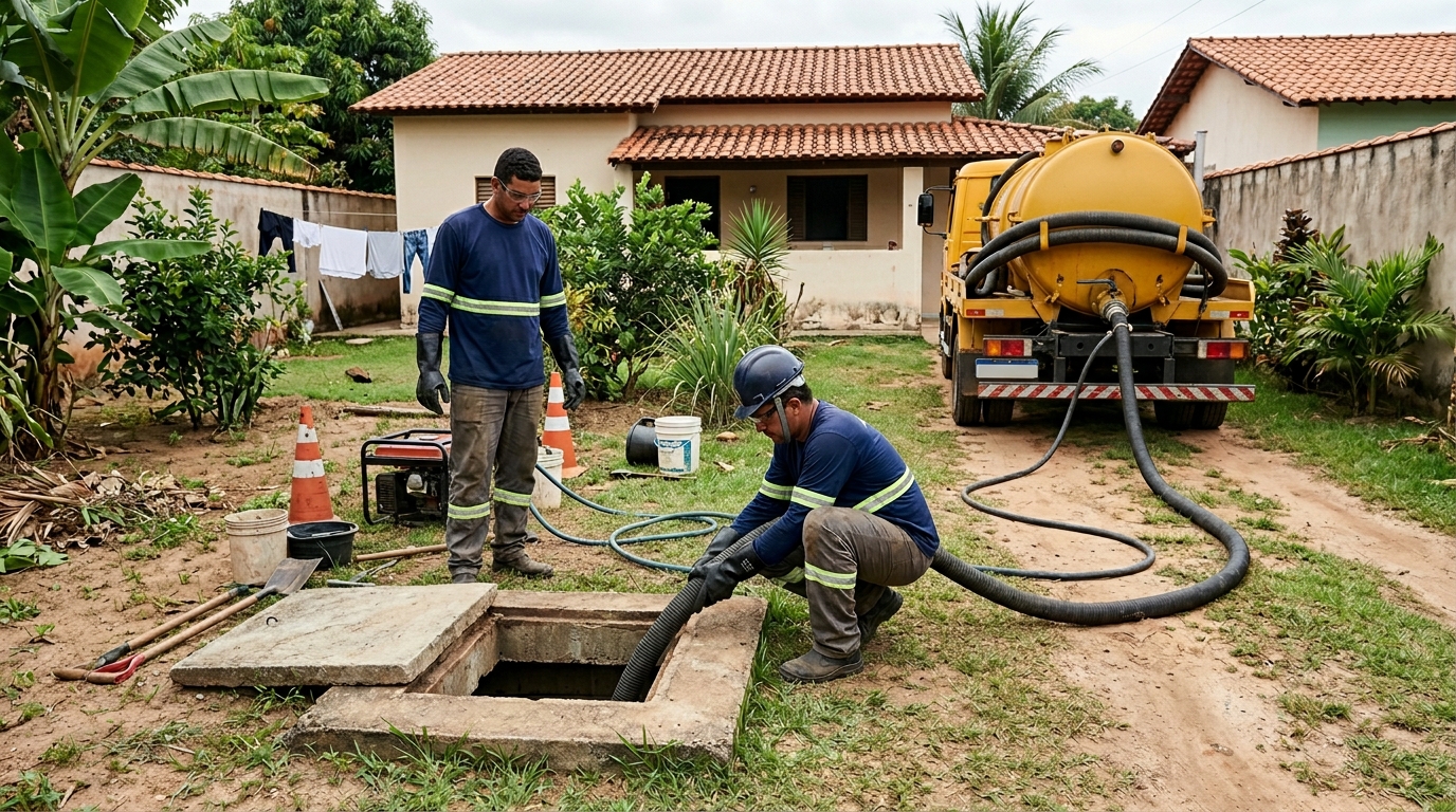 Limpeza de Fossa em Indaiatuba‑SP